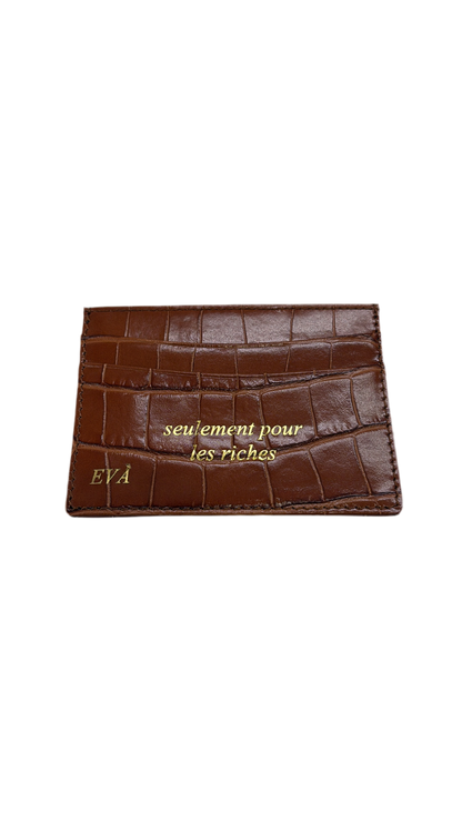 Seuls les riches wallet